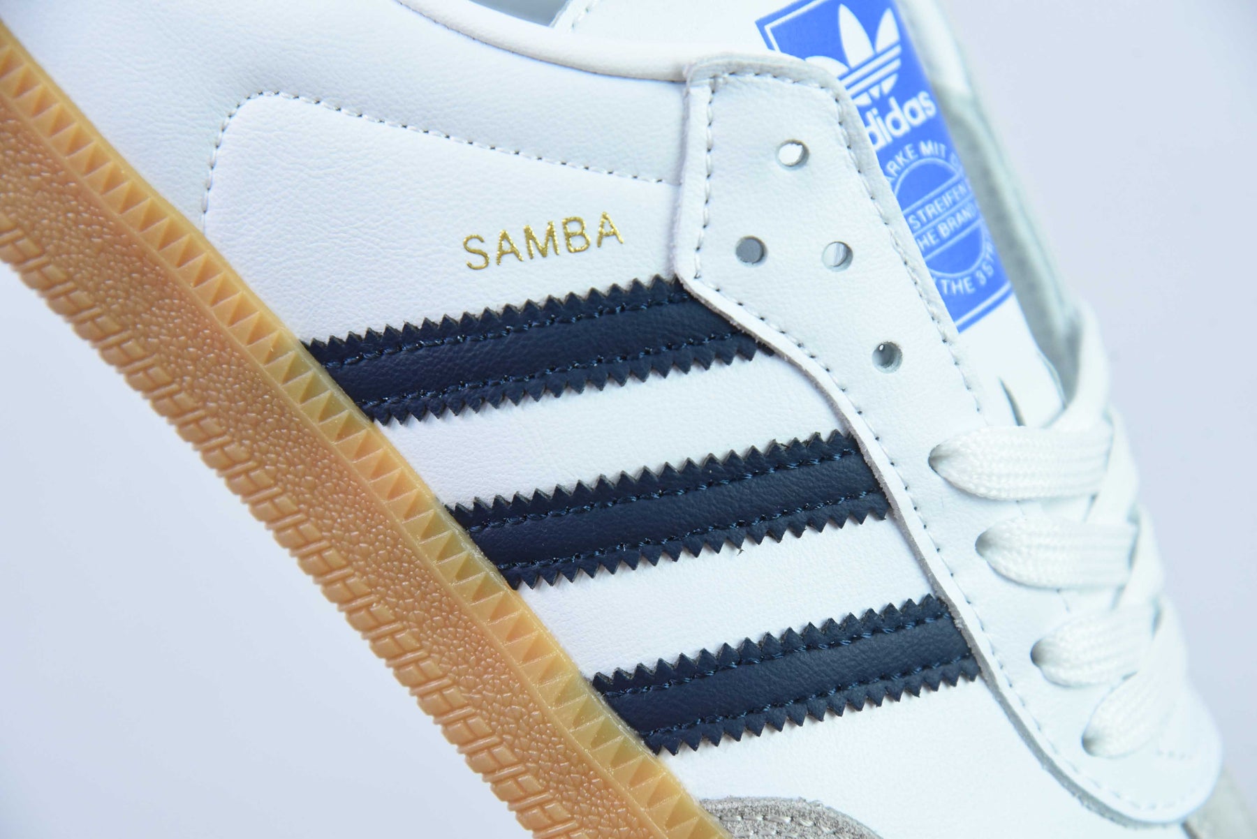 Adidas Samba White Night Indigo Gum