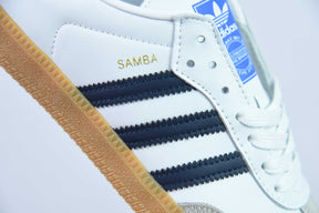 Adidas Samba White Night Indigo Gum