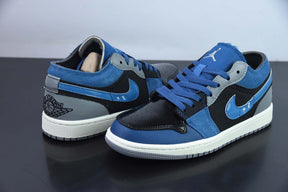 Nike Air Jordan 1 Low SE “Craft Obsidian French Blue Ashen Slate White“