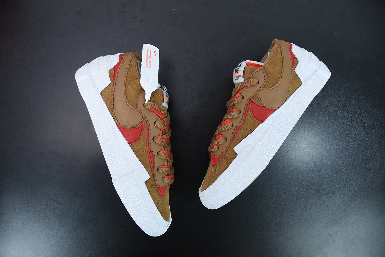 Nike X Sacai Blazer Low British Tan