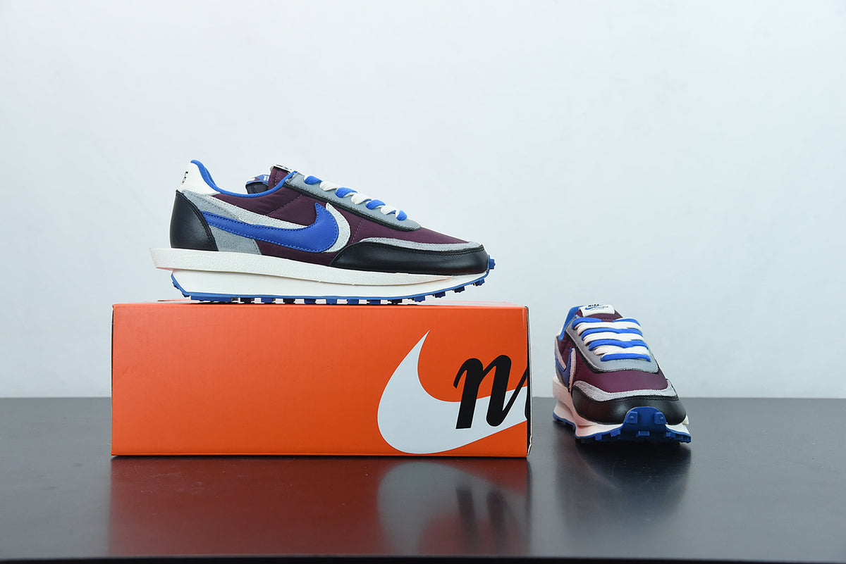 Nike X Sacai LD Waffle Undercover Night Maroon Team Royal