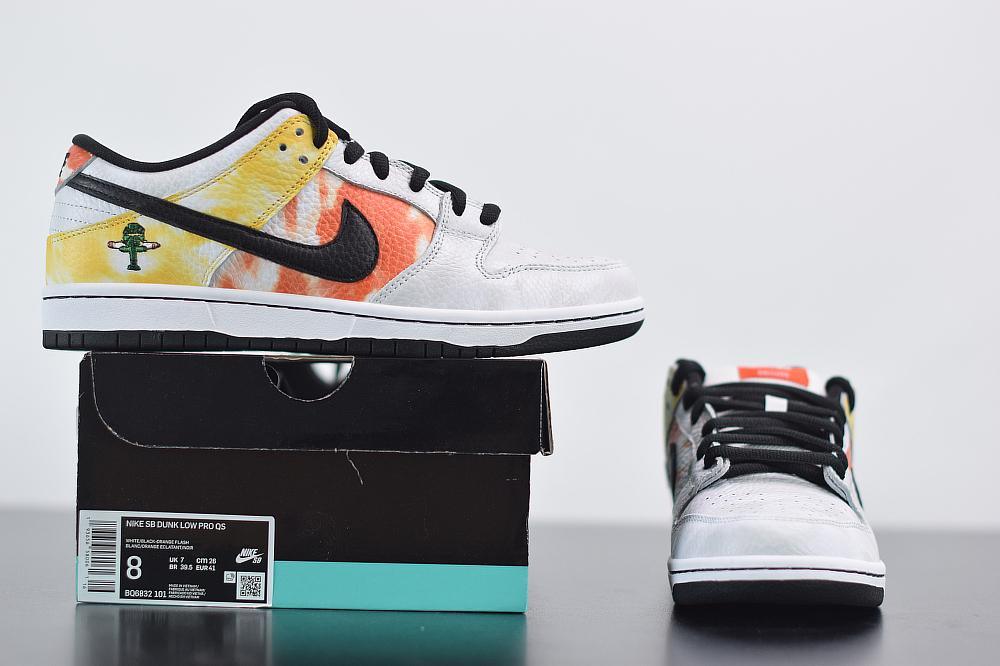 Nike SB Dunk Low "Tie-Dye Rayguns 2019 - White" - loja.drophype