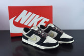 Nike Dunk Low LX "Black Suede Team Gold"