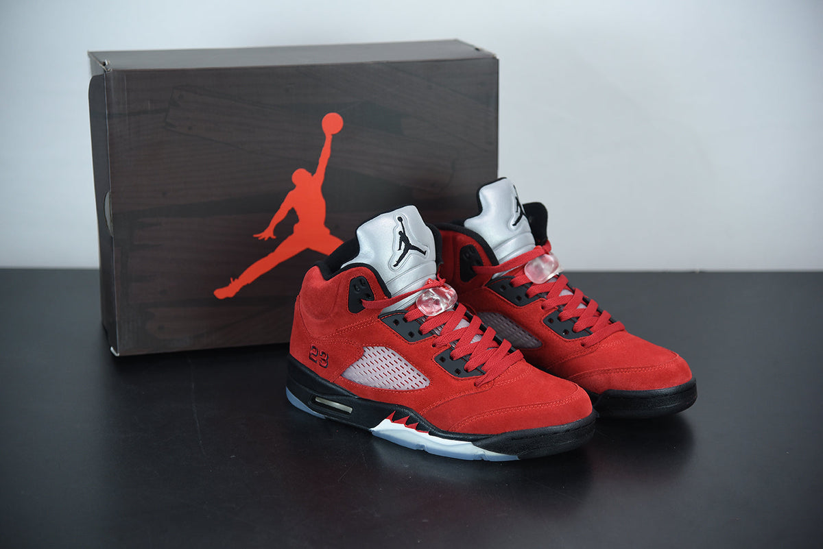 Nike Air Jordan 5 Retro Raging Bull Red