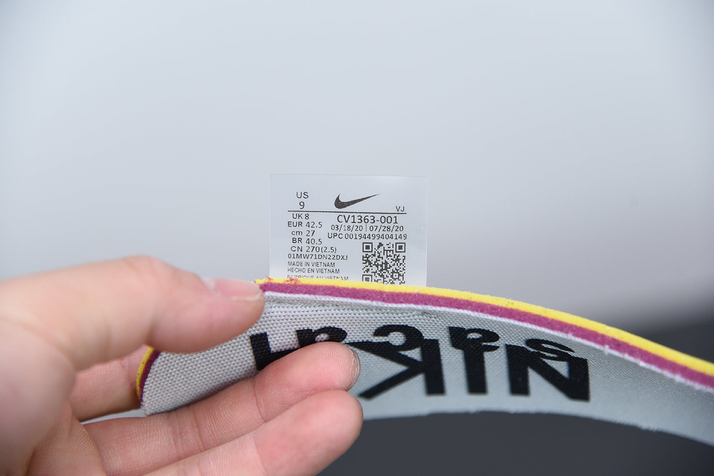 Sacai x Nike VaporWaffle Black White