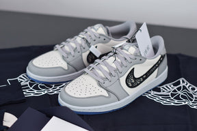 Nike Air Jordan 1 Low x Dior "Grey"