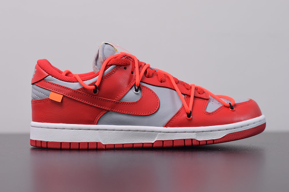 Nike Dunk Low Off-White "University Red"