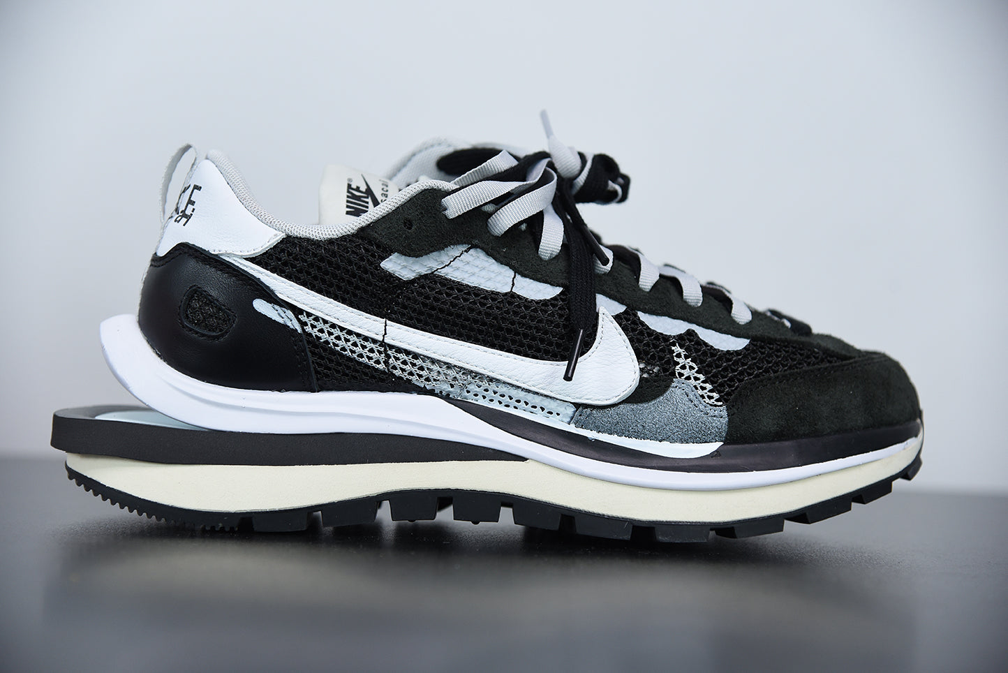 Nike X Sacai VaporWaffle Black White