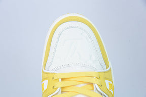 Louis Vuitton LV Trainer Yellow White Monogram