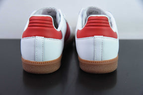 Adidas Samba Cloud White Solar Red