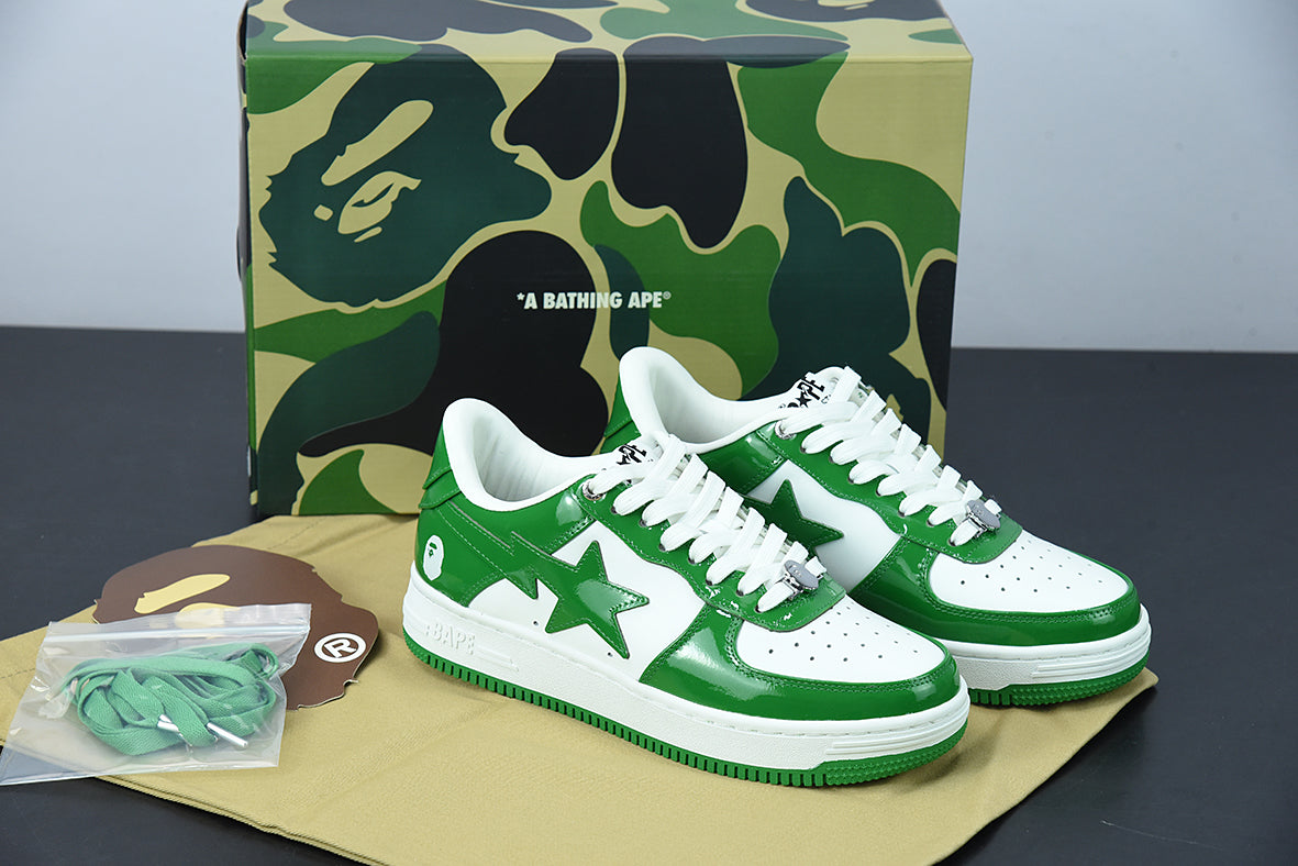 A Bathing Ape Bape Sta Low "Green"