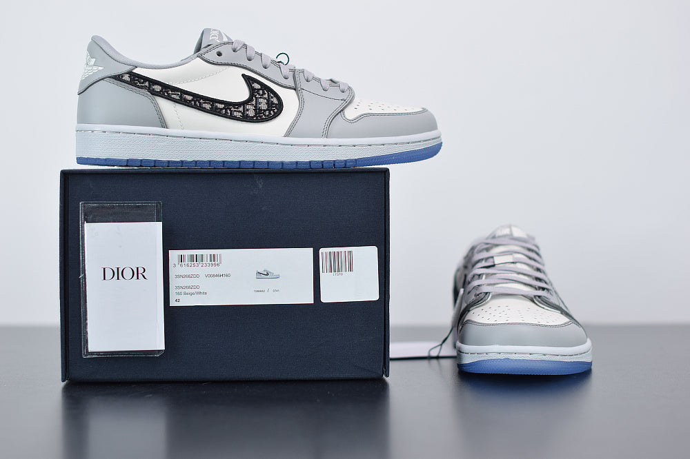 Nike Air Jordan 1 Low x Dior "Grey"