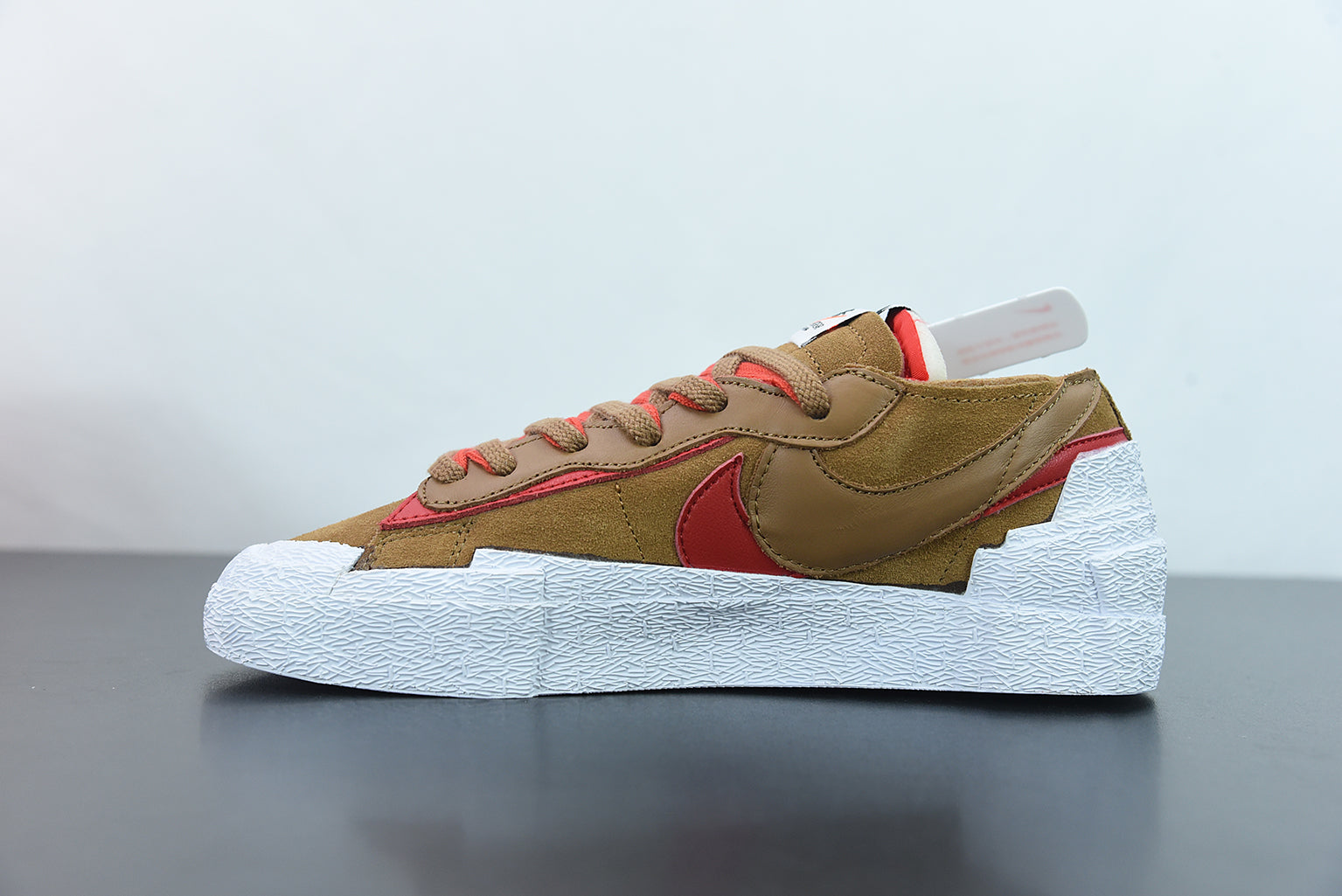 Nike X Sacai Blazer Low British Tan