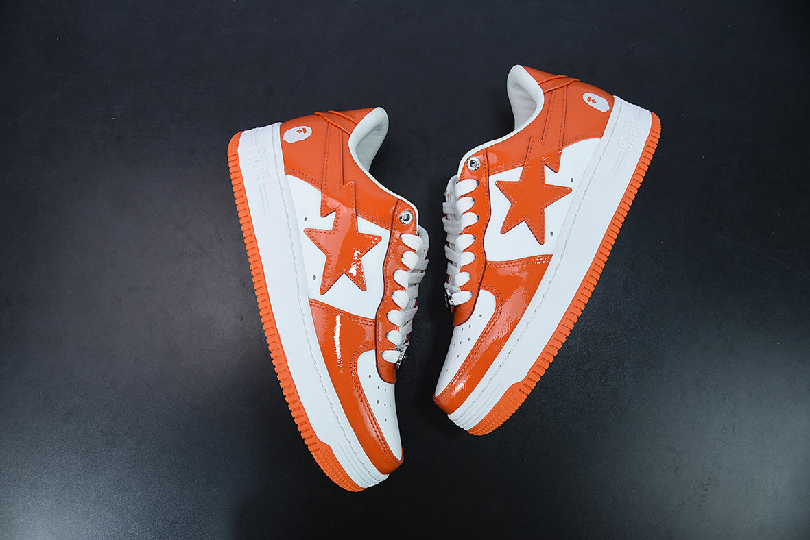 A Bathing Ape Bape Sta Low "Orange"