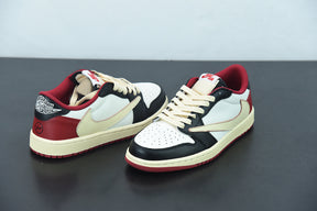 Nike Air Jordan 1 Low Travis Scott x Fragment "Red"