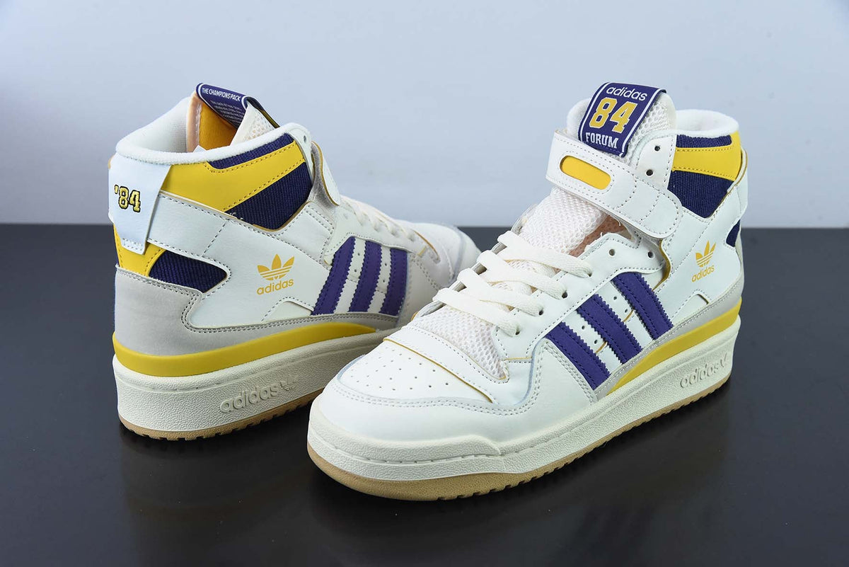 Adidas Forum 84 High "Collegiate Purple Gold"