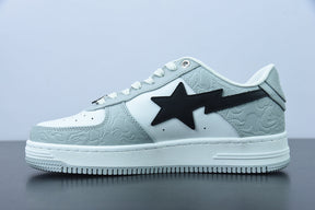 A Bathing Ape Bape Sta Low M2 "White Grey"