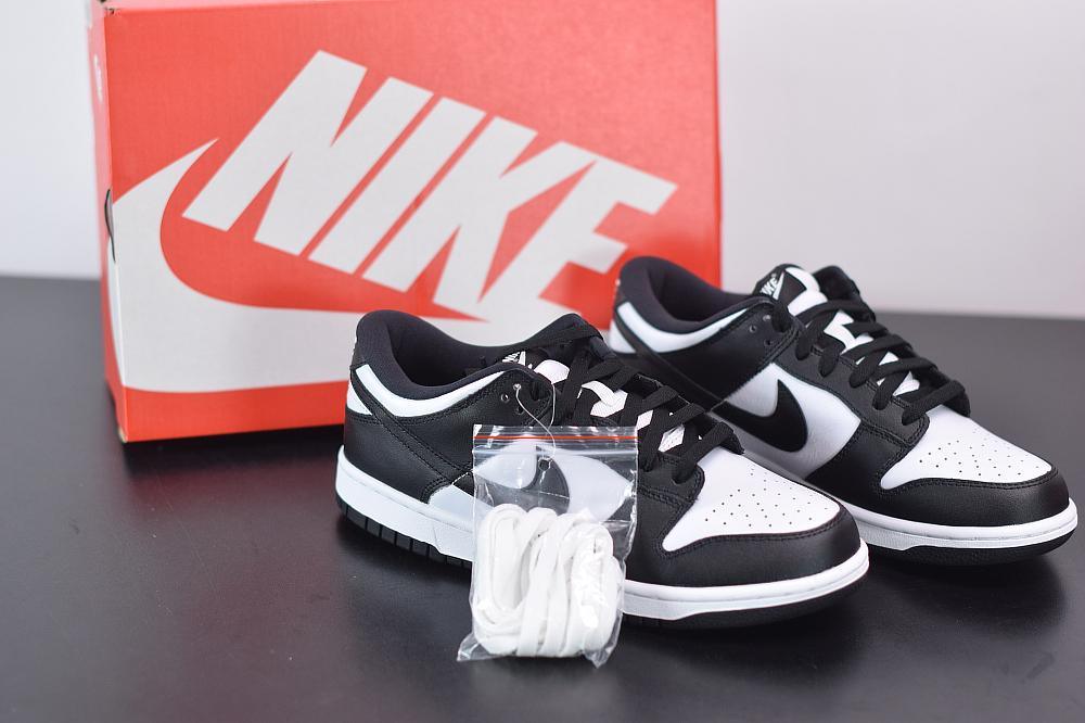 Nike Dunk Low Retro White Black - loja.drophype