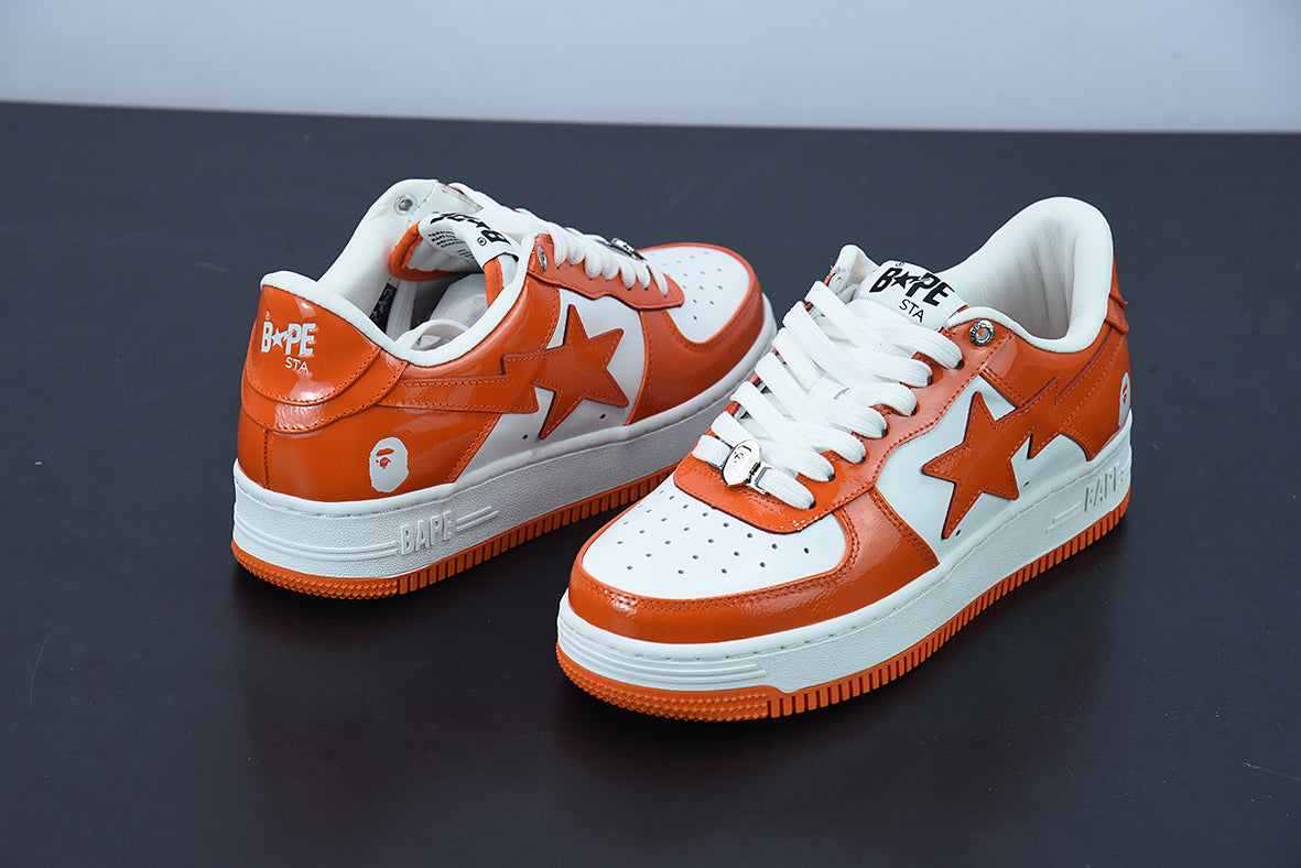 A Bathing Ape Bape Sta Low "Orange"