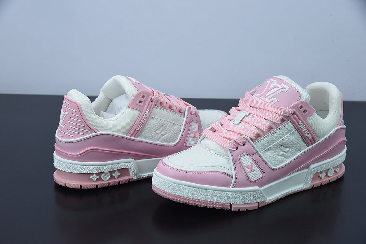 Louis Vuitton LV Trainer Pink Whit