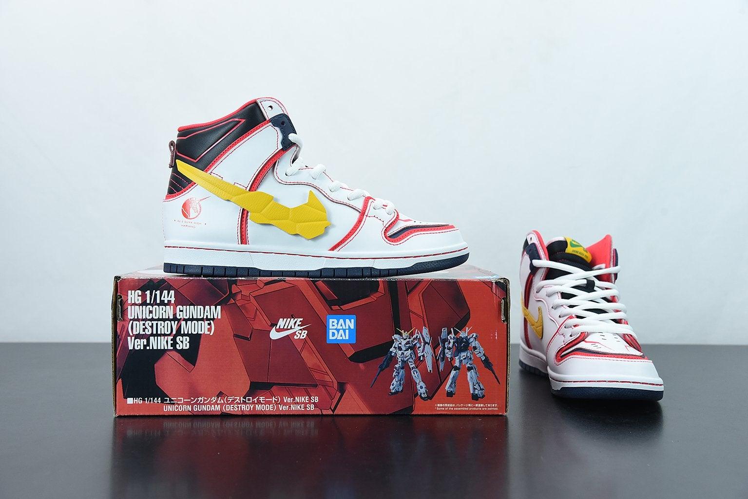 Nike SB Dunk High x Gundam - loja.drophype