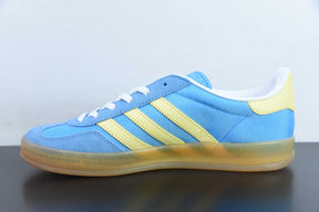 Adidas Gazelle Semi Blue Burst Almost Yellow