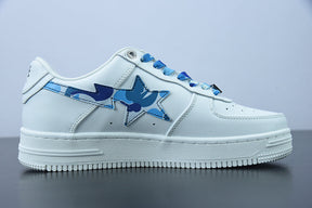 A Bathing Ape Bape Sta Low "Camo Blue"