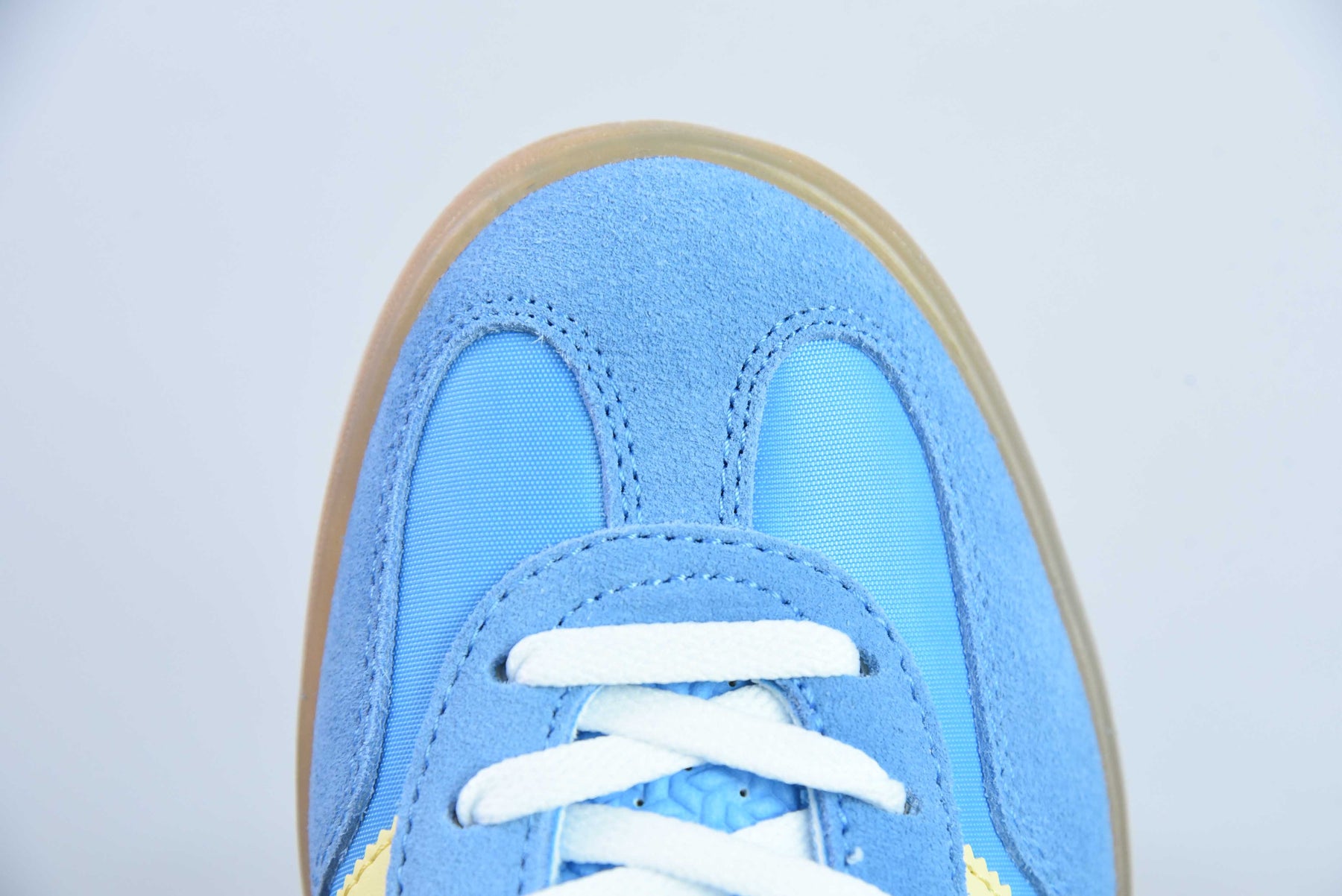 Adidas Gazelle Semi Blue Burst Almost Yellow