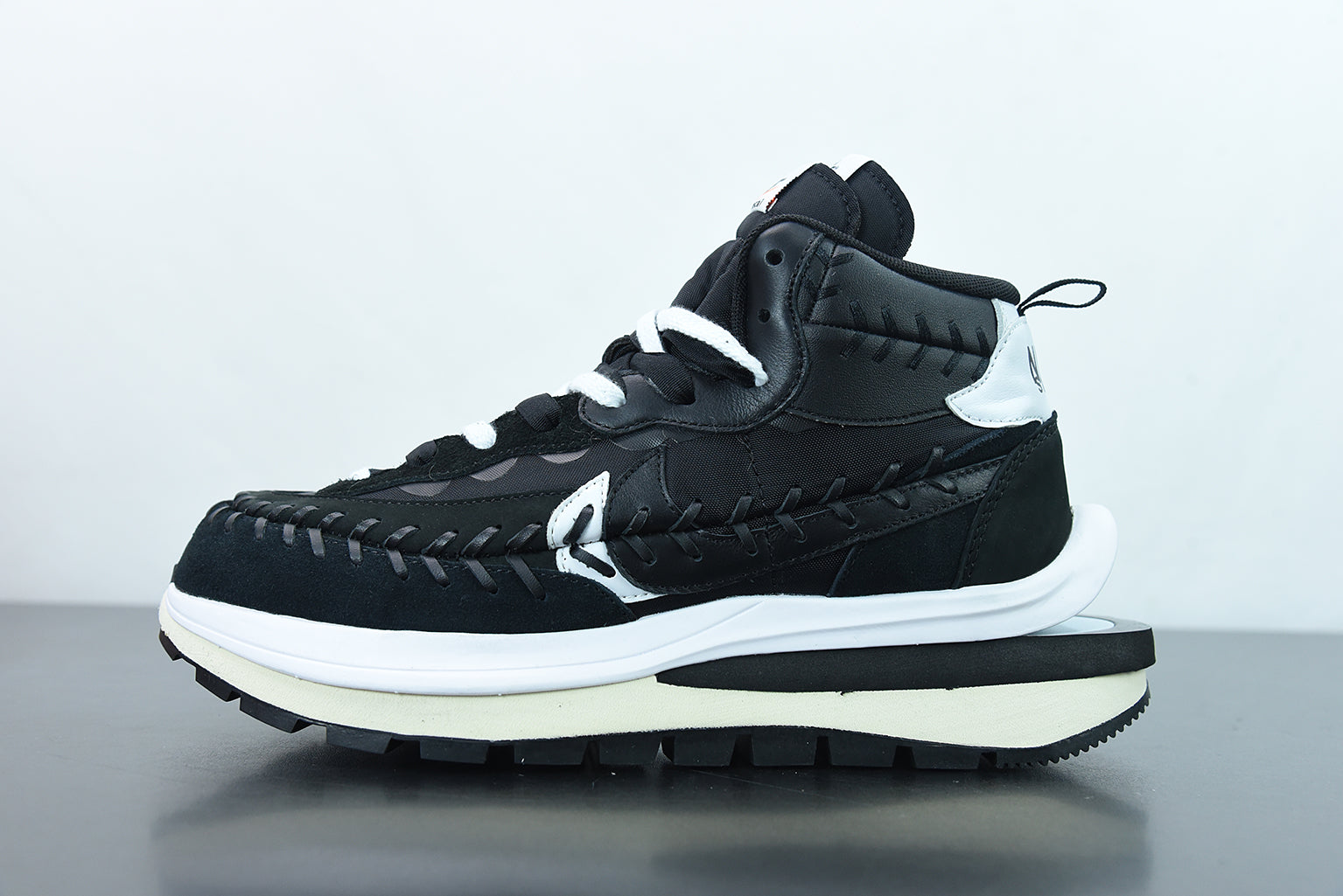 Nike X Sacai Vaporwaffle Jean Paul Gaultier Black