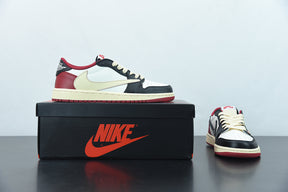 Nike Air Jordan 1 Low Travis Scott x Fragment "Red"