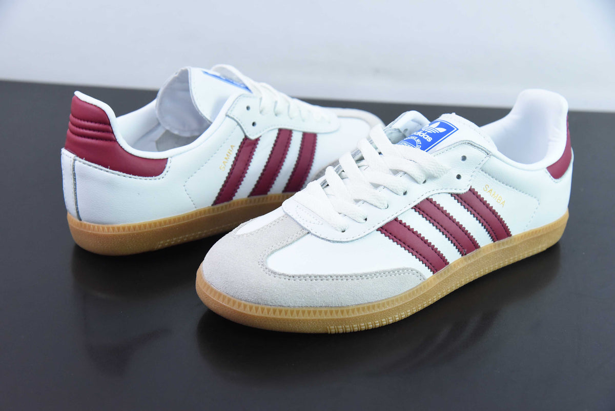 Adidas Samba White Red Gum