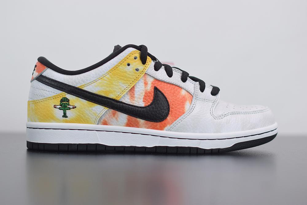 Nike SB Dunk Low "Tie-Dye Rayguns 2019 - White" - loja.drophype