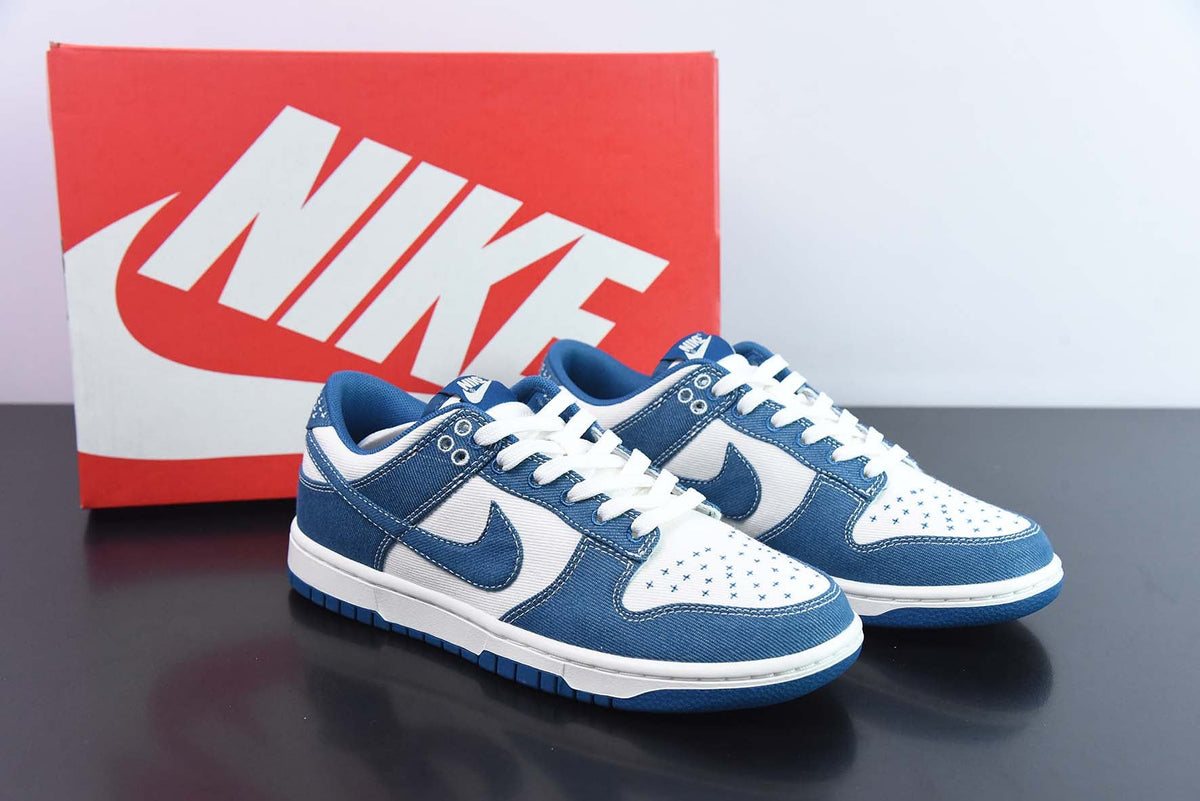 Nike Dunk Low "Industrial Blue Sashiko"