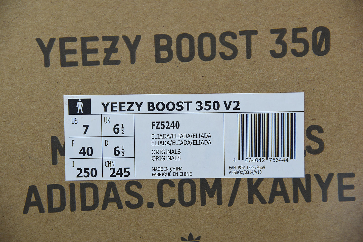 Adidas Yeezy Boost 350 V2 Shoes "Eliada"