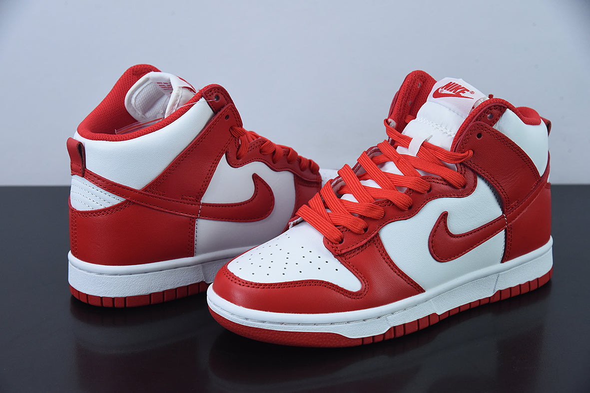 Nike Dunk High “Championship White Red“