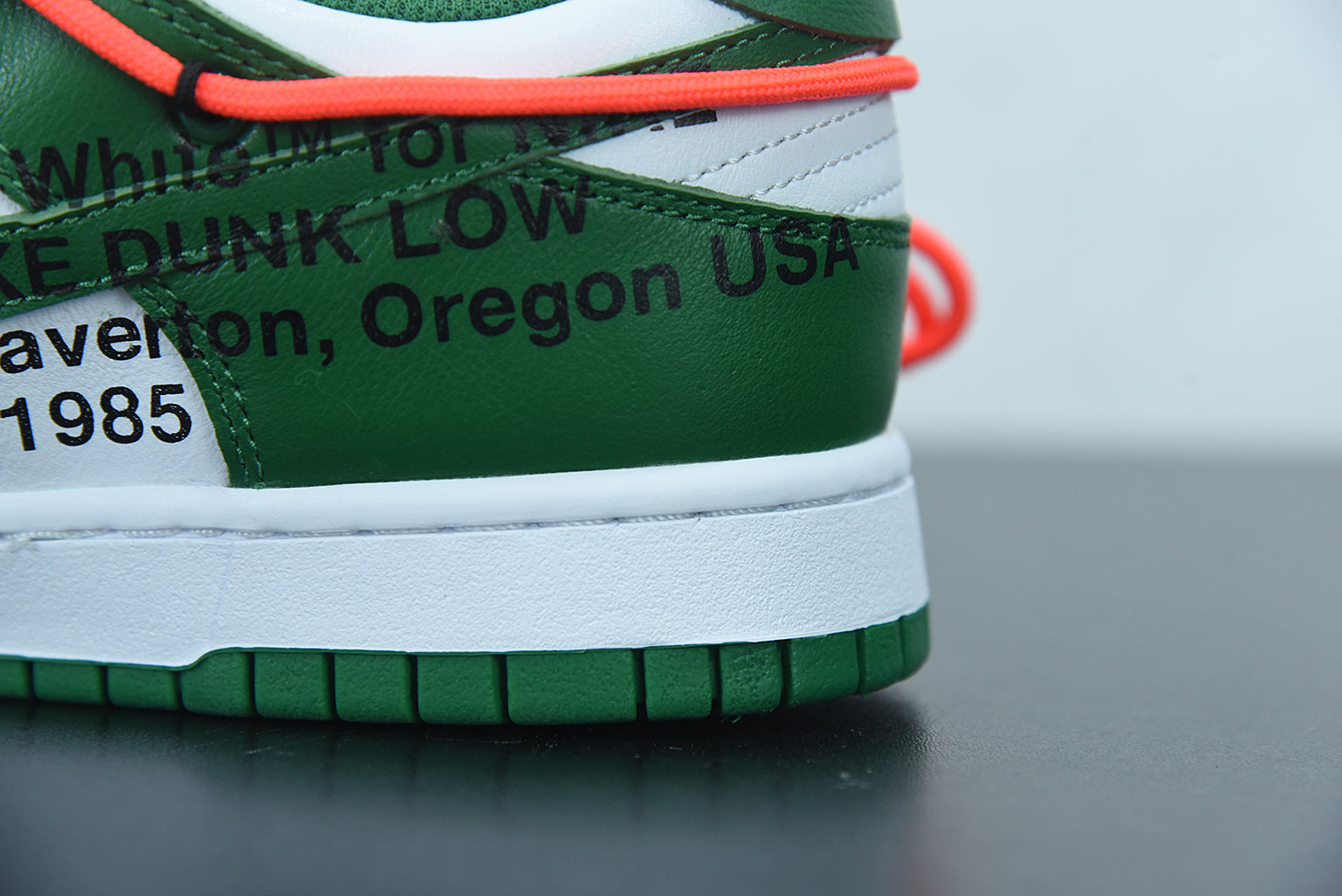 Nike Dunk Low Off-White Pine Green