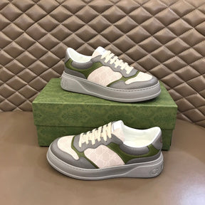 Gucci GG "Supreme Canvas Green and Grey"