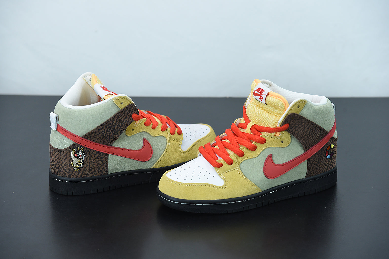 Nike SB Dunk High Color Skates "Kebab and Destroy"