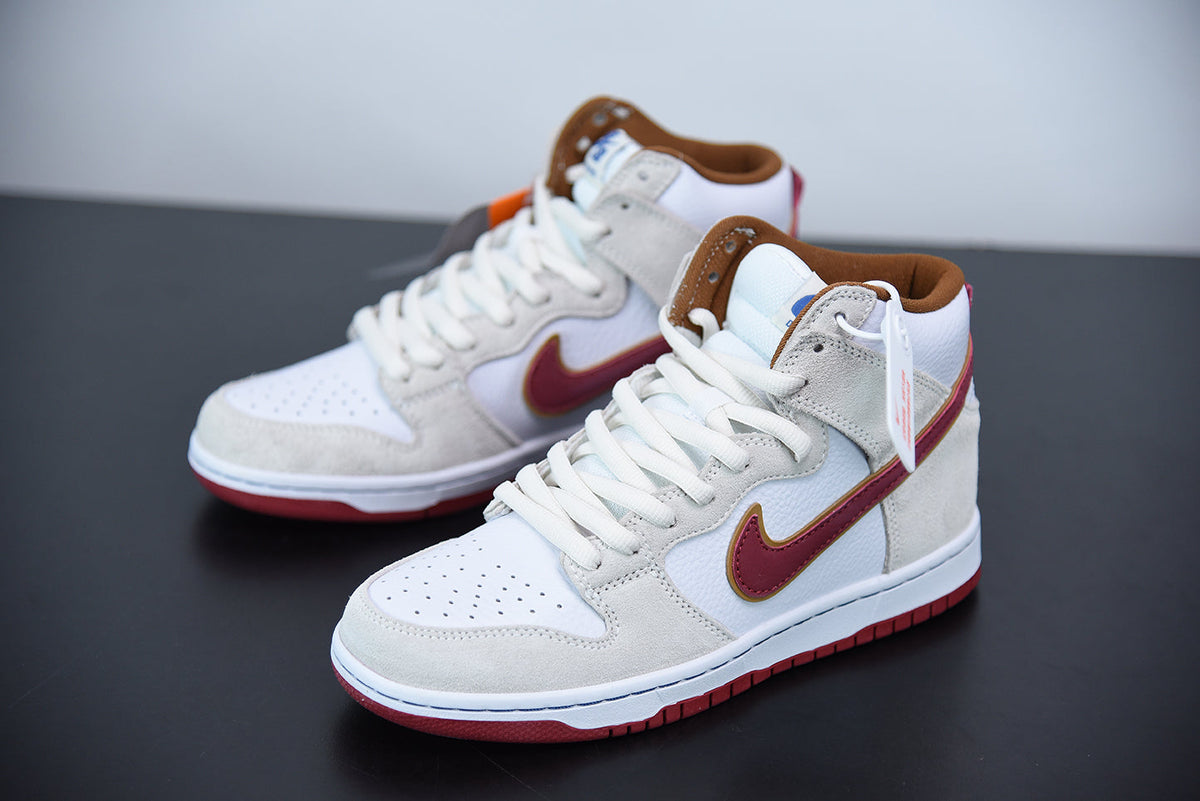 Nike Dunk High Team Crimson