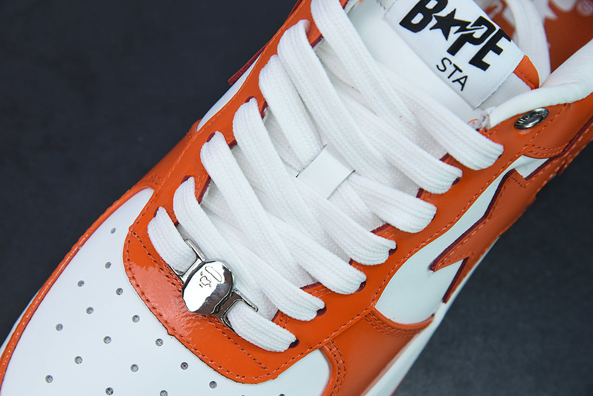 A Bathing Ape Bape Sta Low "Orange"