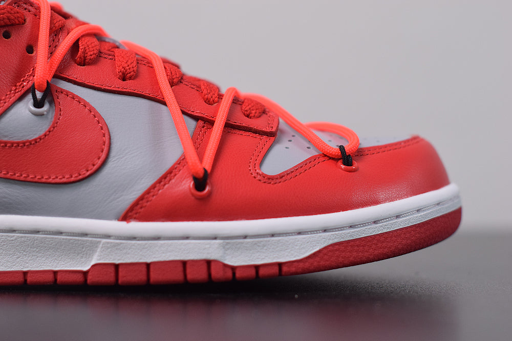 Nike Dunk Low Off-White "University Red"