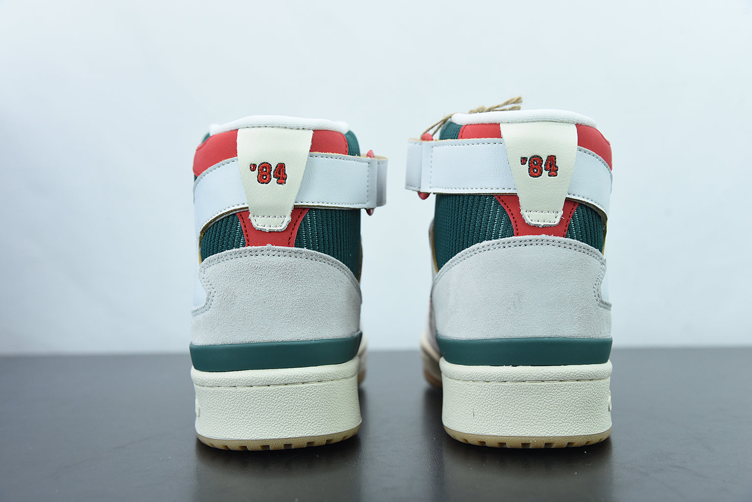 Adidas Forum 84 High "Collegiate Green Red"