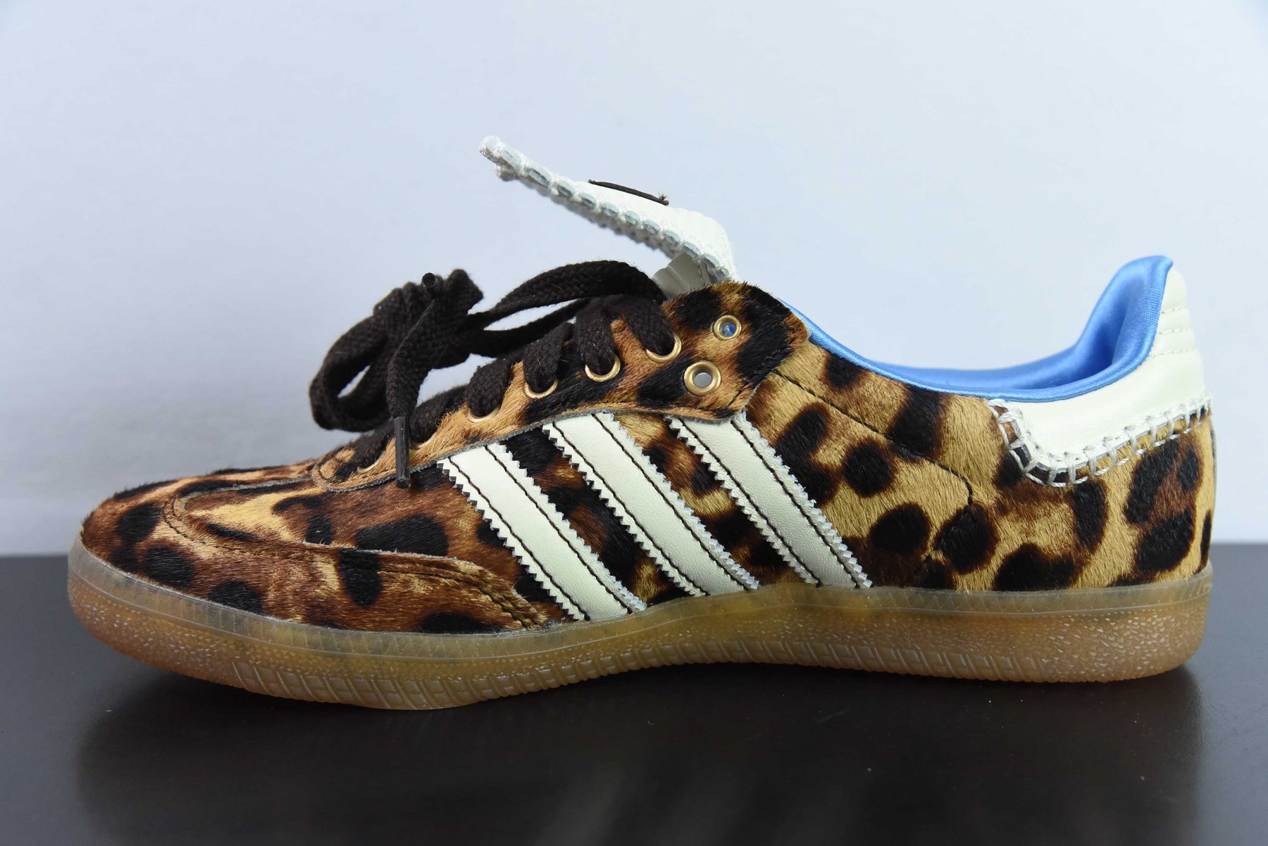 Adidas Samba Wales Bonner Leopard Pony Hair