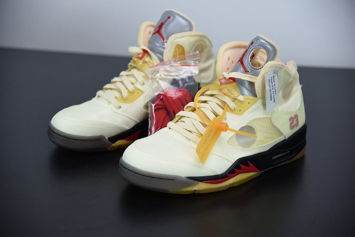 Nike Air Jordan 5 Retro Off-White "Sail"