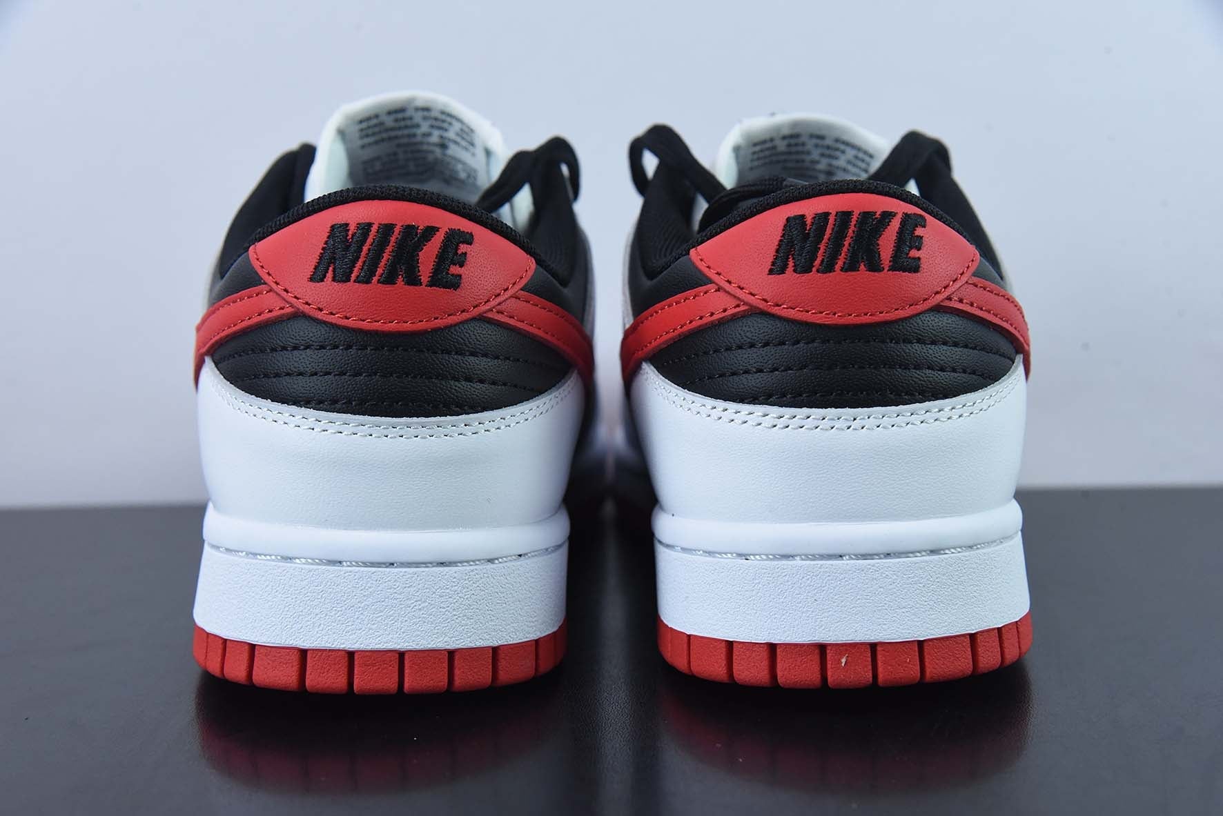 Nike Dunk Low Retro "White Black University Red"