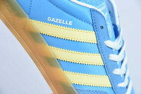 Adidas Gazelle Semi Blue Burst Almost Yellow