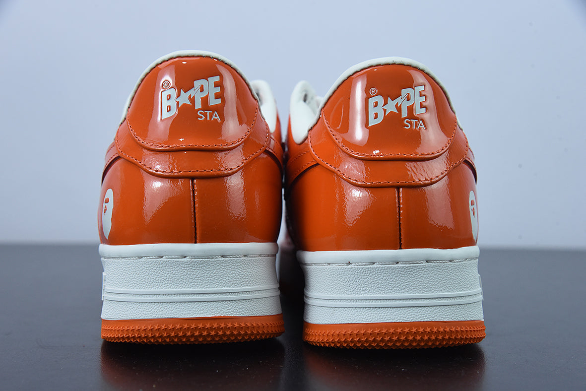 A Bathing Ape Bape Sta Low "Orange"