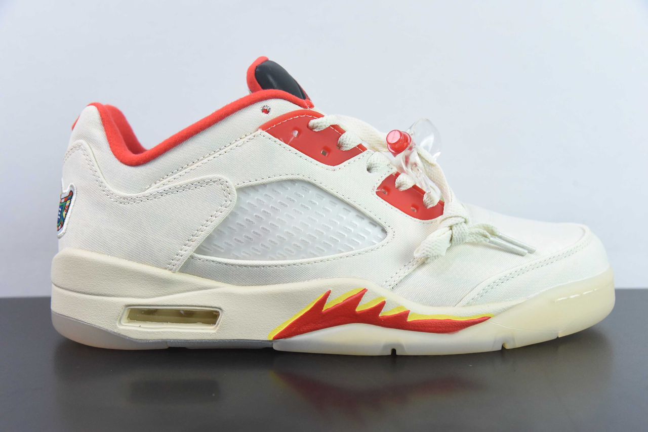 Nike Air Jordan 5 Retro Low "Chinese New Year White"