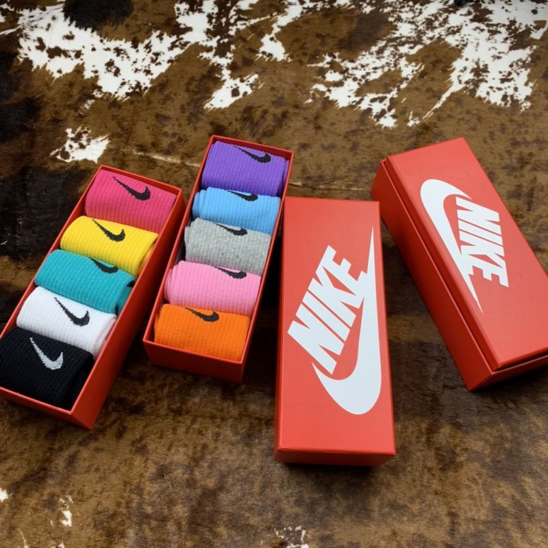 Meia Nike Cano Alto Basic Pack Colors