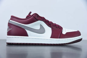 Nike Air Jordan 1 Low "White Bordeaux"